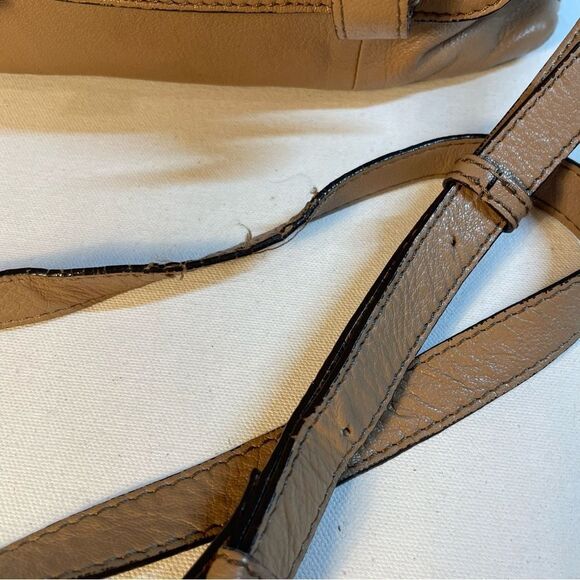 Boden Tan Leather Crossbody shoulder Bag - Picture 6 of 15